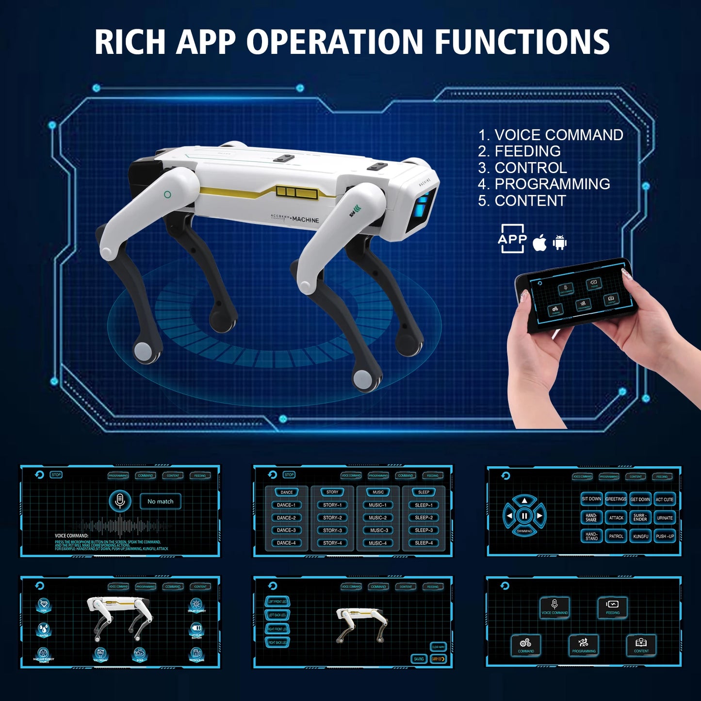 RoboPup™ Interactive AI Dog