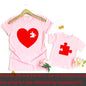 Mummy & Me Love Matching T-Shirt Set