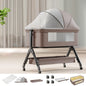 CalmCradle™ Rocking Bedside Cot