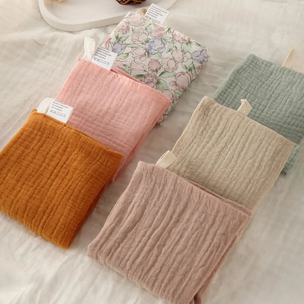Cotton Baby Washcloth Set