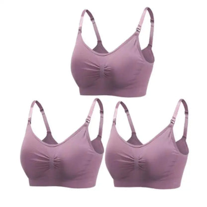 MumSoft™ Seamless Maternity Bra (3‑Pack)