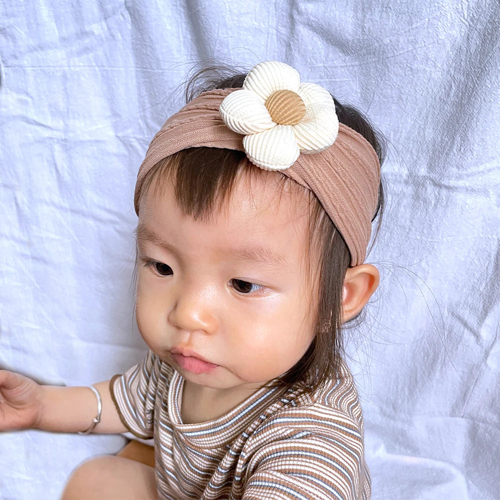 Floral Nylon Baby Headband