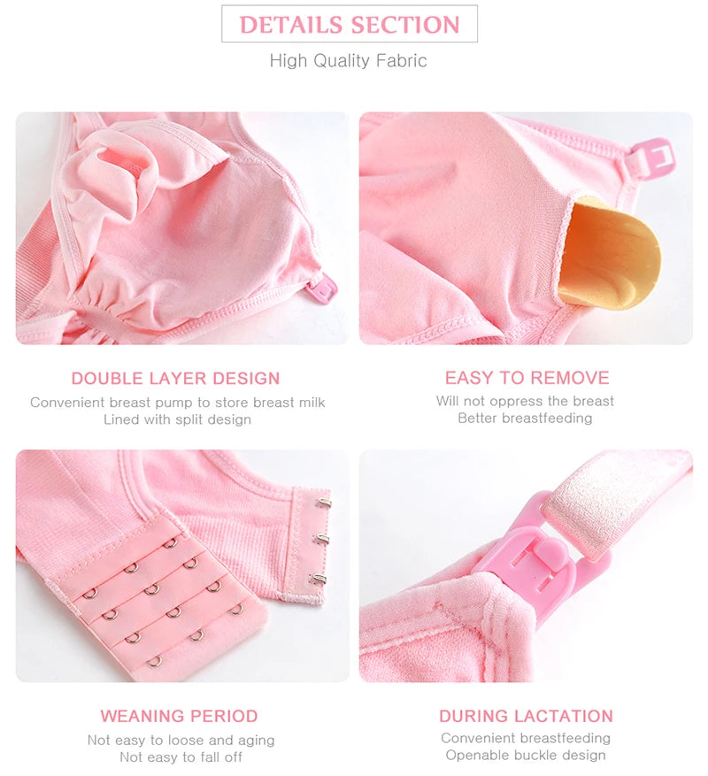 PumpEase™ Hands‑Free Nursing Bra