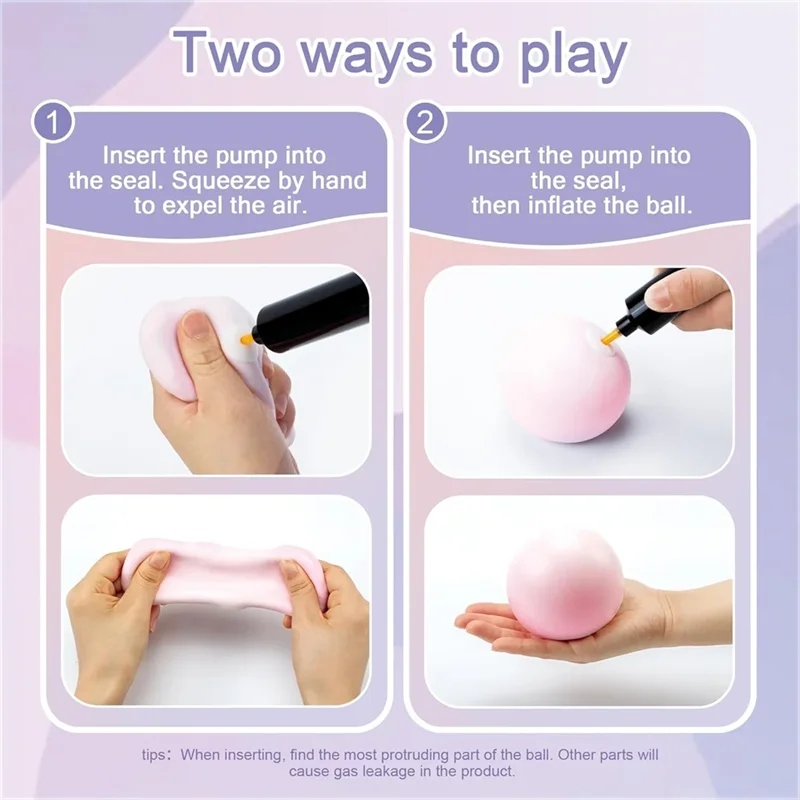 Shapeable Vacuum Squishies Sand Ball
