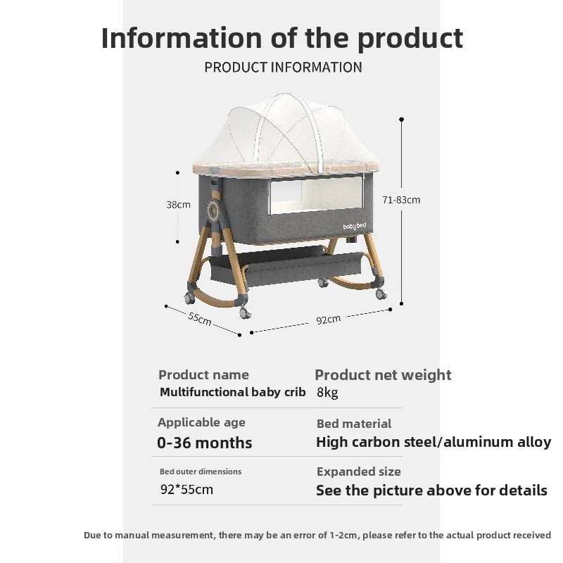 DreamHaven™ Bedside Crib