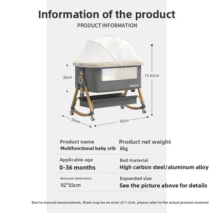 DreamHaven™ Bedside Crib