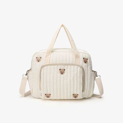 Chic Bear & Tulip Diaper Bag