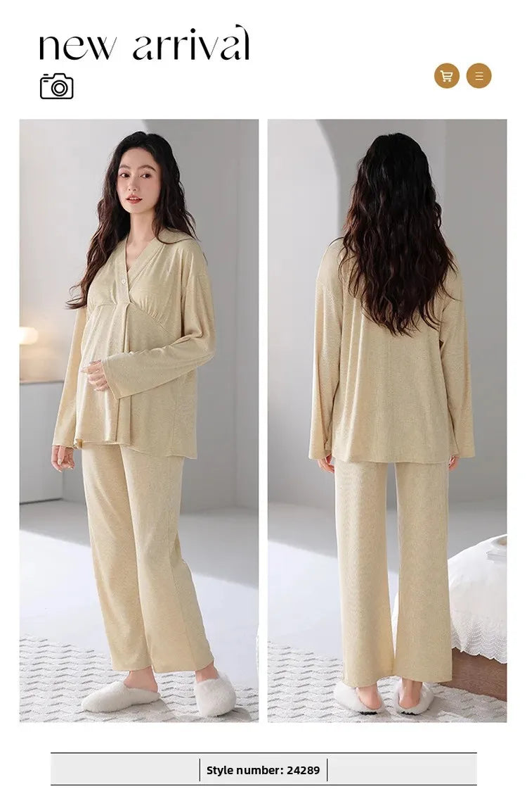 Maternity Nursing Sleepwear Set
