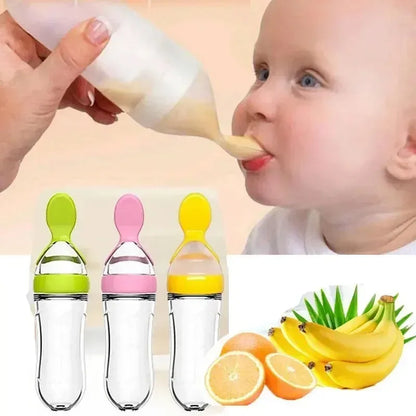 EasySqueeze™ Baby Food Feeder Spoon