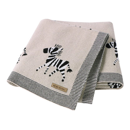 Cotton Knitted Swaddle Blanket