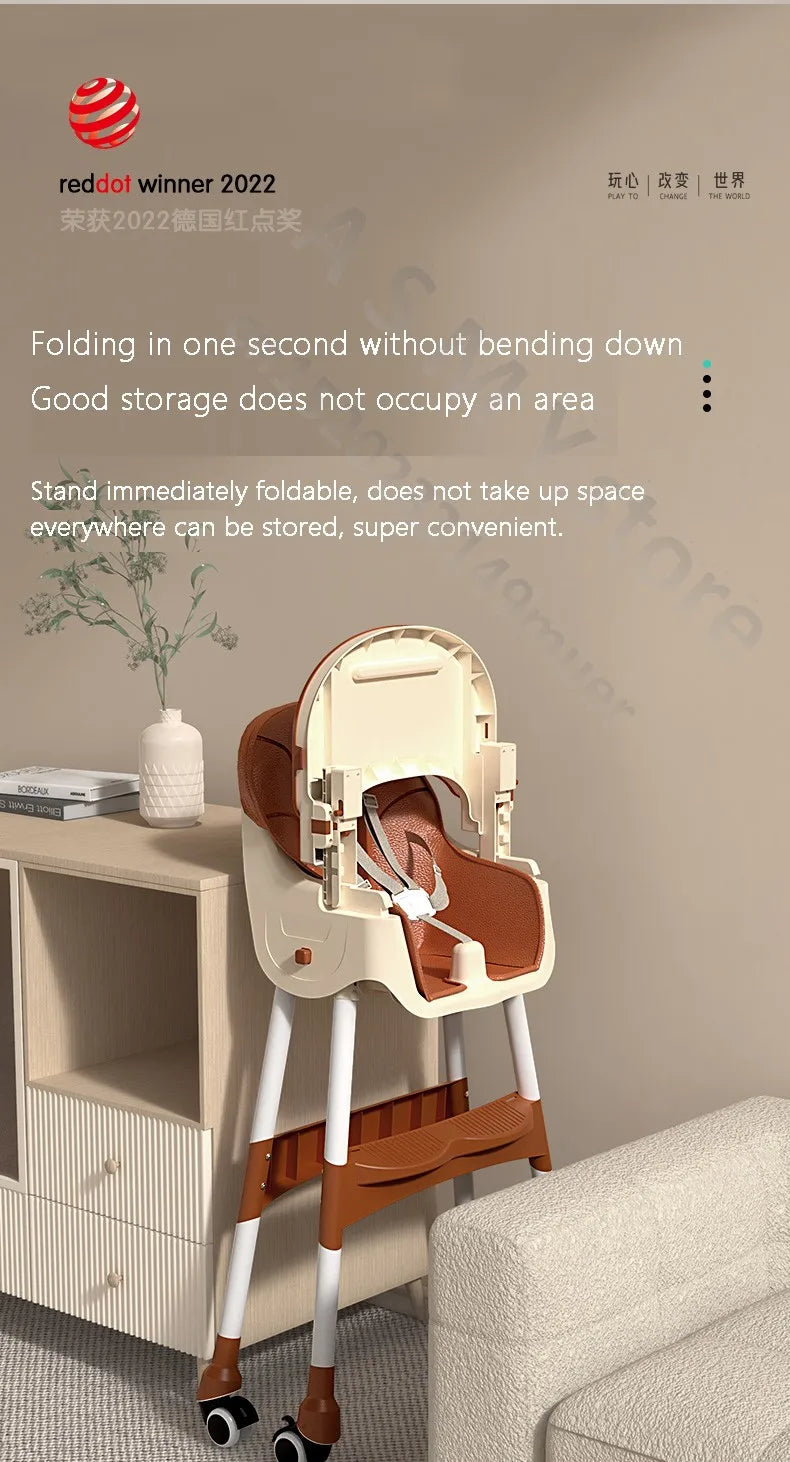 Foldable Baby Dining Chair
