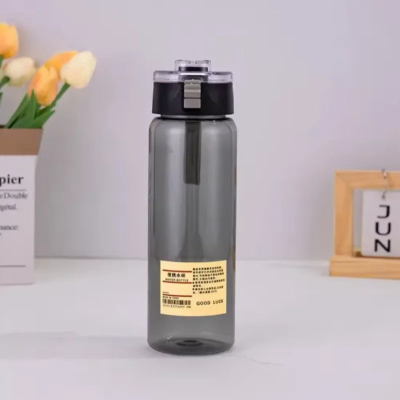Portable Transparent Kawaii Water Bottle