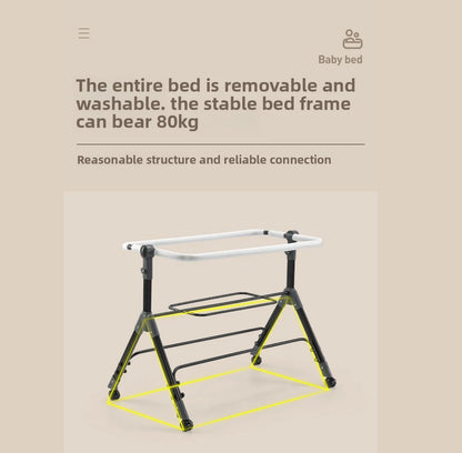 CalmCradle™ Rocking Bedside Cot
