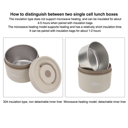 ThermoBento™ 550ml Insulated Lunch Box
