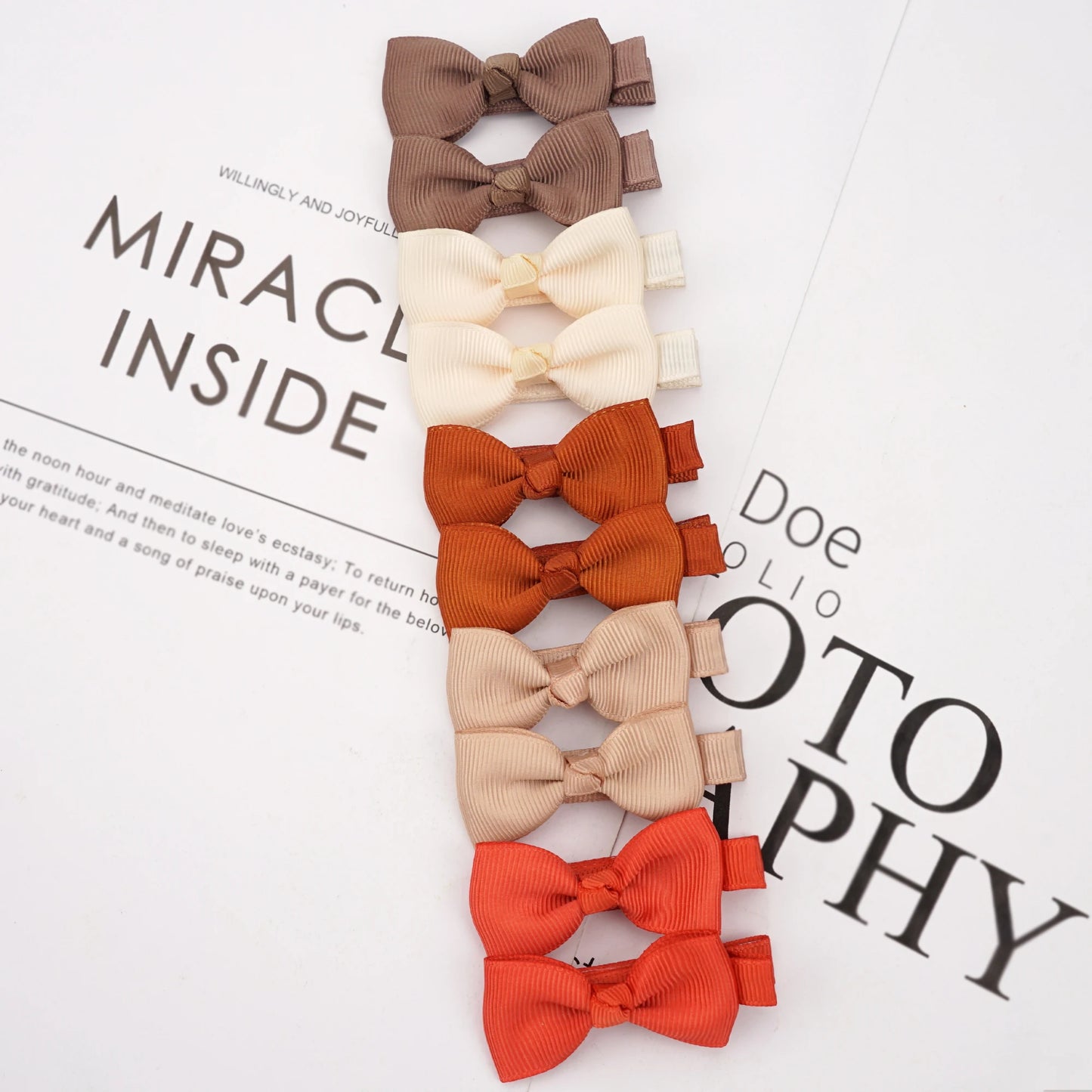 Boutique Baby Bow Clips