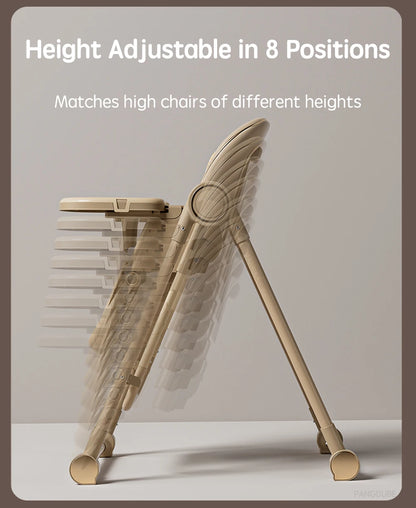 PANGDUBE 2-in-1 Baby High Chair Rocker