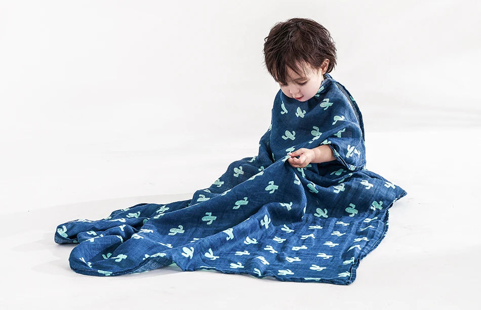 Cotton Muslin Swaddle Blanket