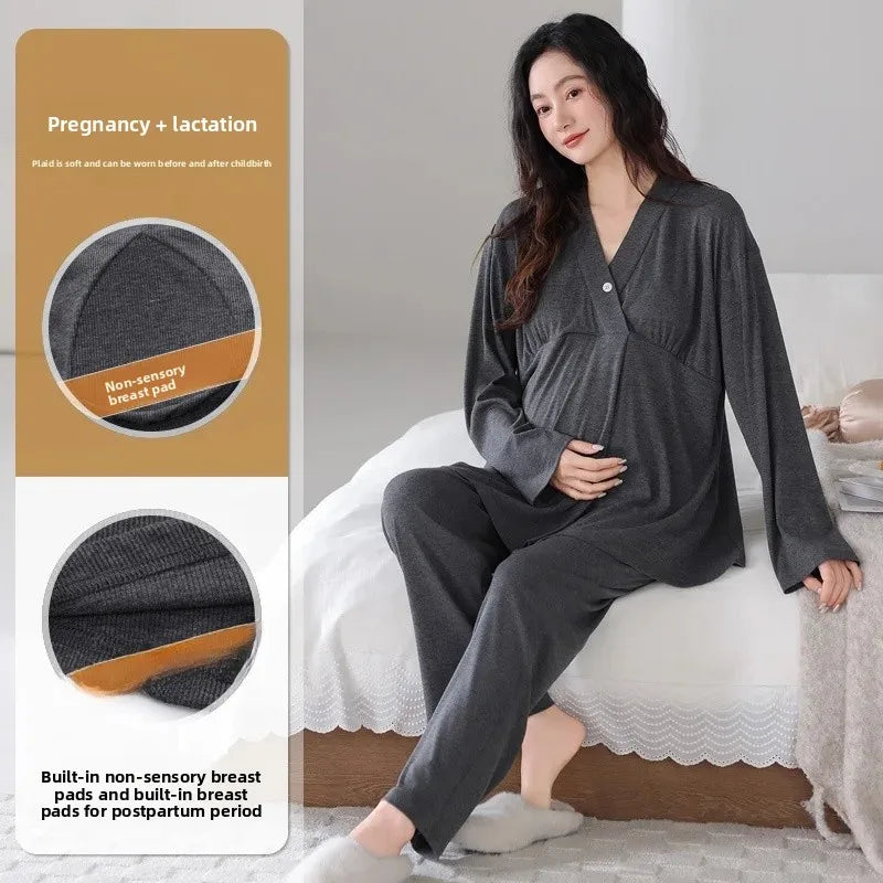 Maternity Nursing Sleepwear Set