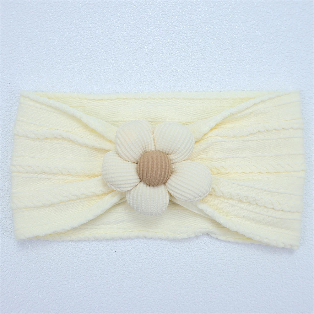 Floral Nylon Baby Headband