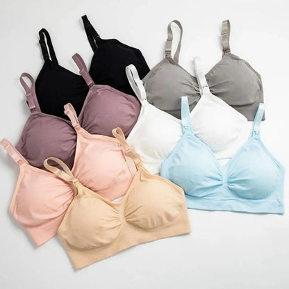 MumSoft™ Seamless Maternity Bra (3‑Pack)