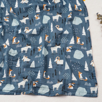 Cotton Muslin Swaddle Blanket