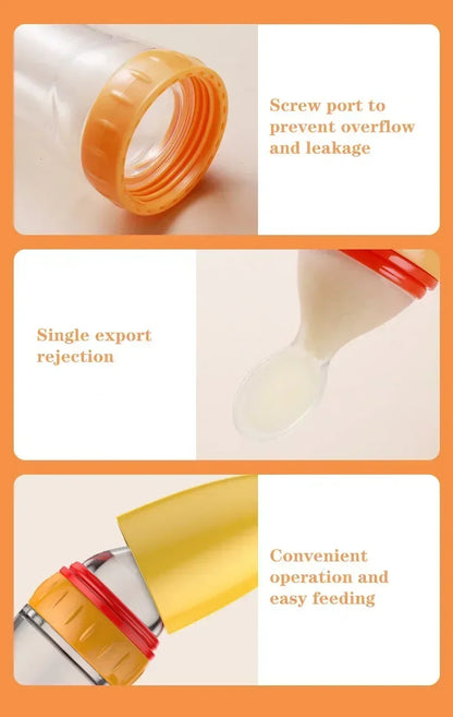 EasySqueeze™ Baby Food Feeder Spoon