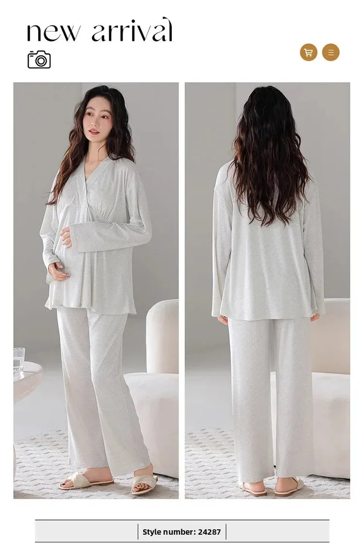 Maternity Nursing Sleepwear Set
