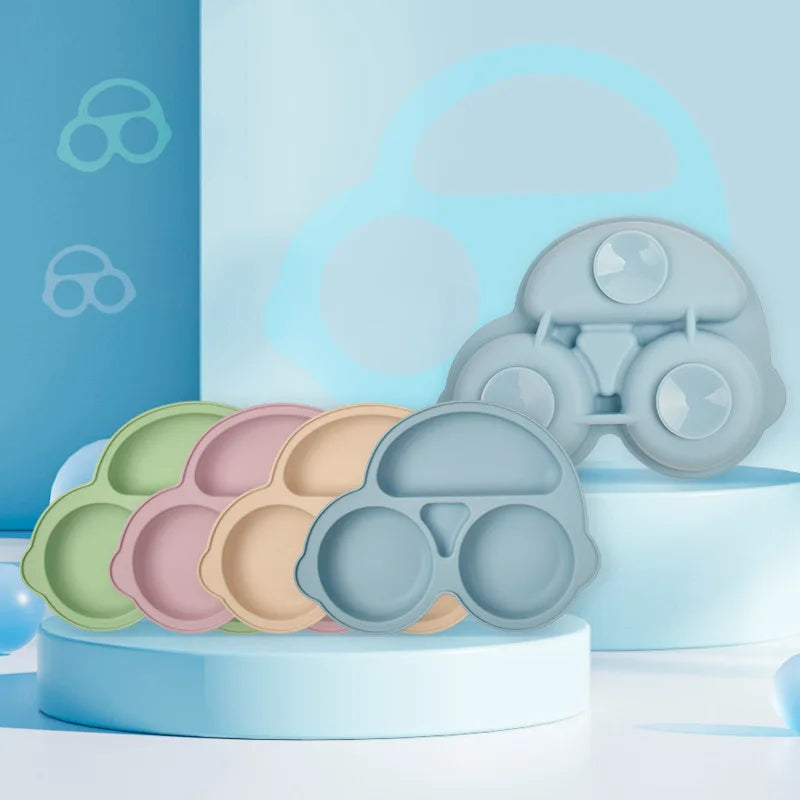 SmilePlate™ Silicone Suction Dining Plate