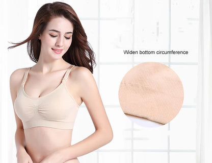 PumpEase™ Hands‑Free Nursing Bra