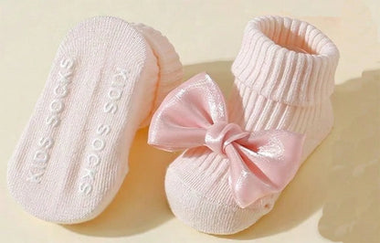 Toddler Bow Cotton Sock Set