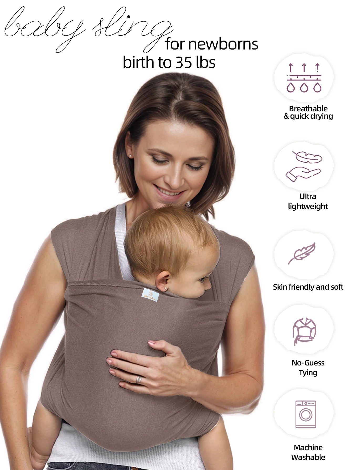 SnugWrap™ Newborn Baby Sling