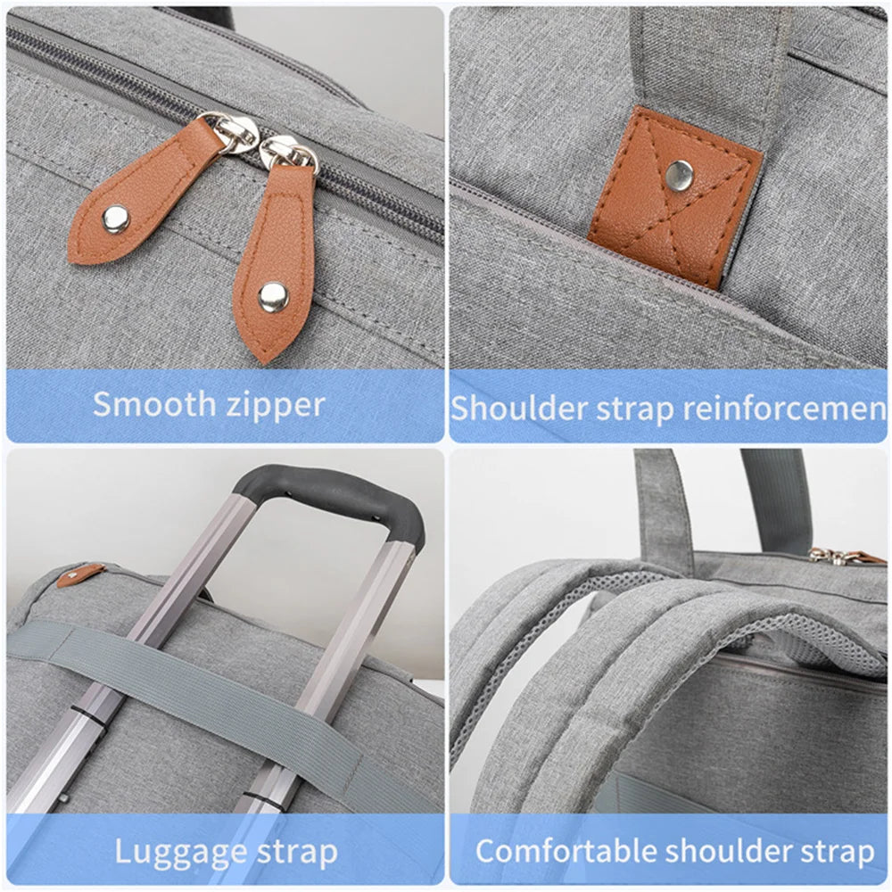 PANGDUBE Large Capacity Diaper Backpack