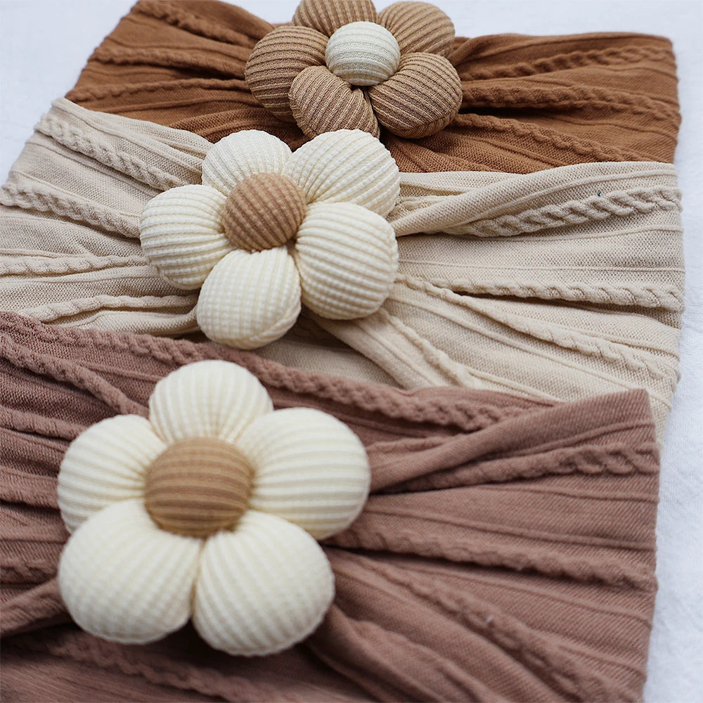 Floral Nylon Baby Headband
