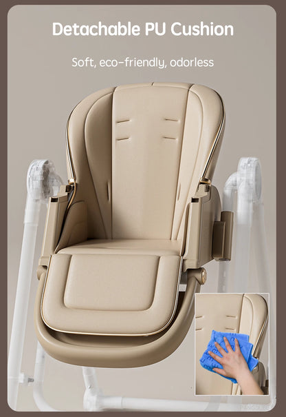 PANGDUBE 2-in-1 Baby High Chair Rocker