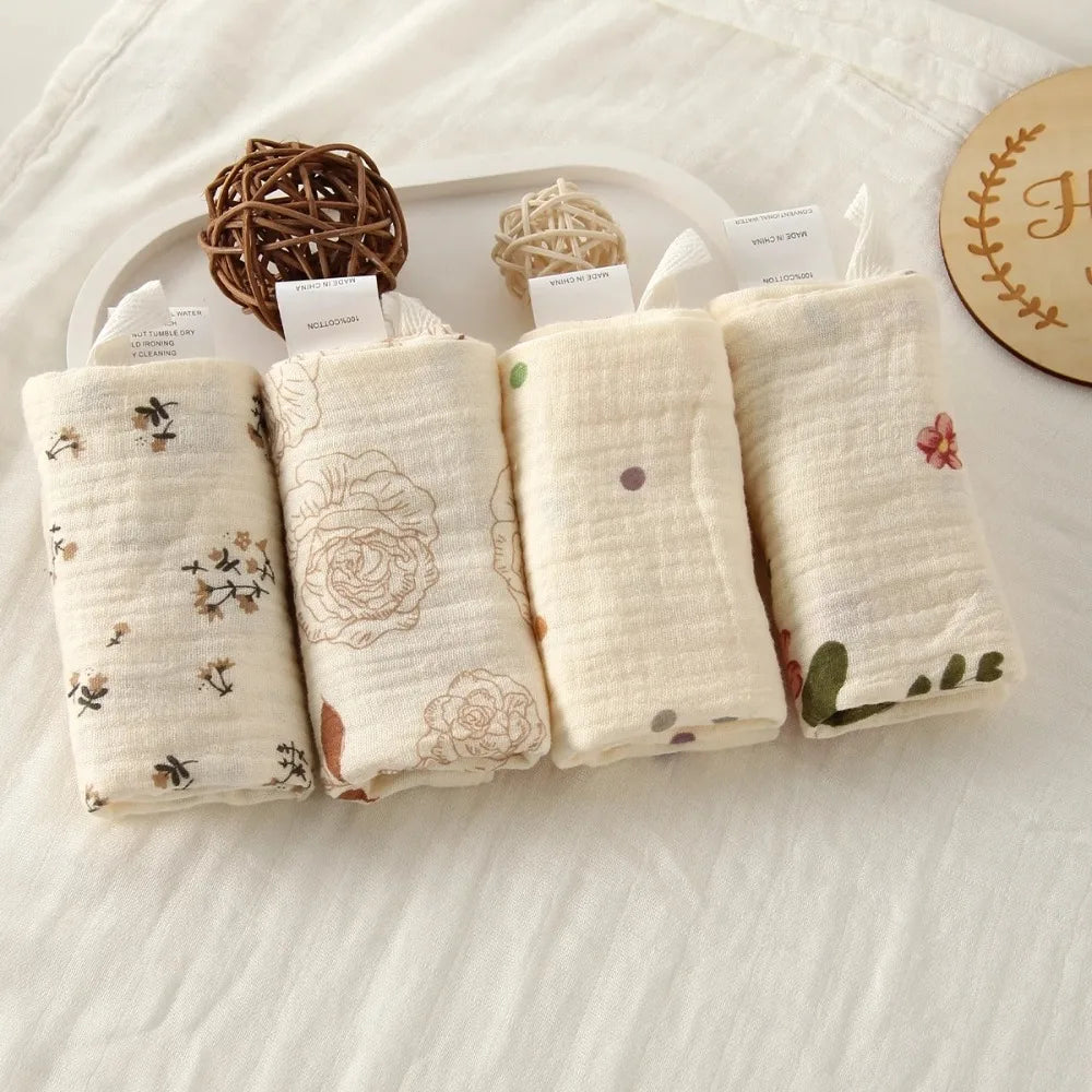 Cotton Baby Washcloth Set