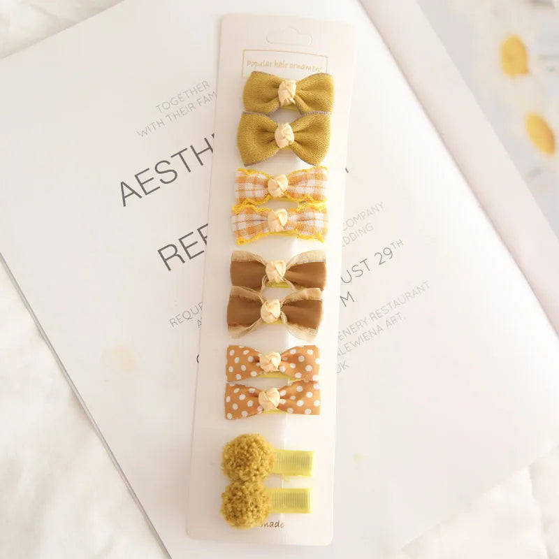 Baby Bow Scrunchie Set
