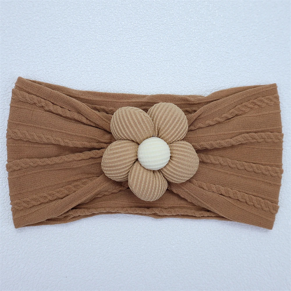 Floral Nylon Baby Headband