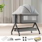 CalmCradle™ Rocking Bedside Cot