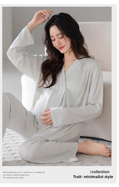 Maternity Nursing Sleepwear Set