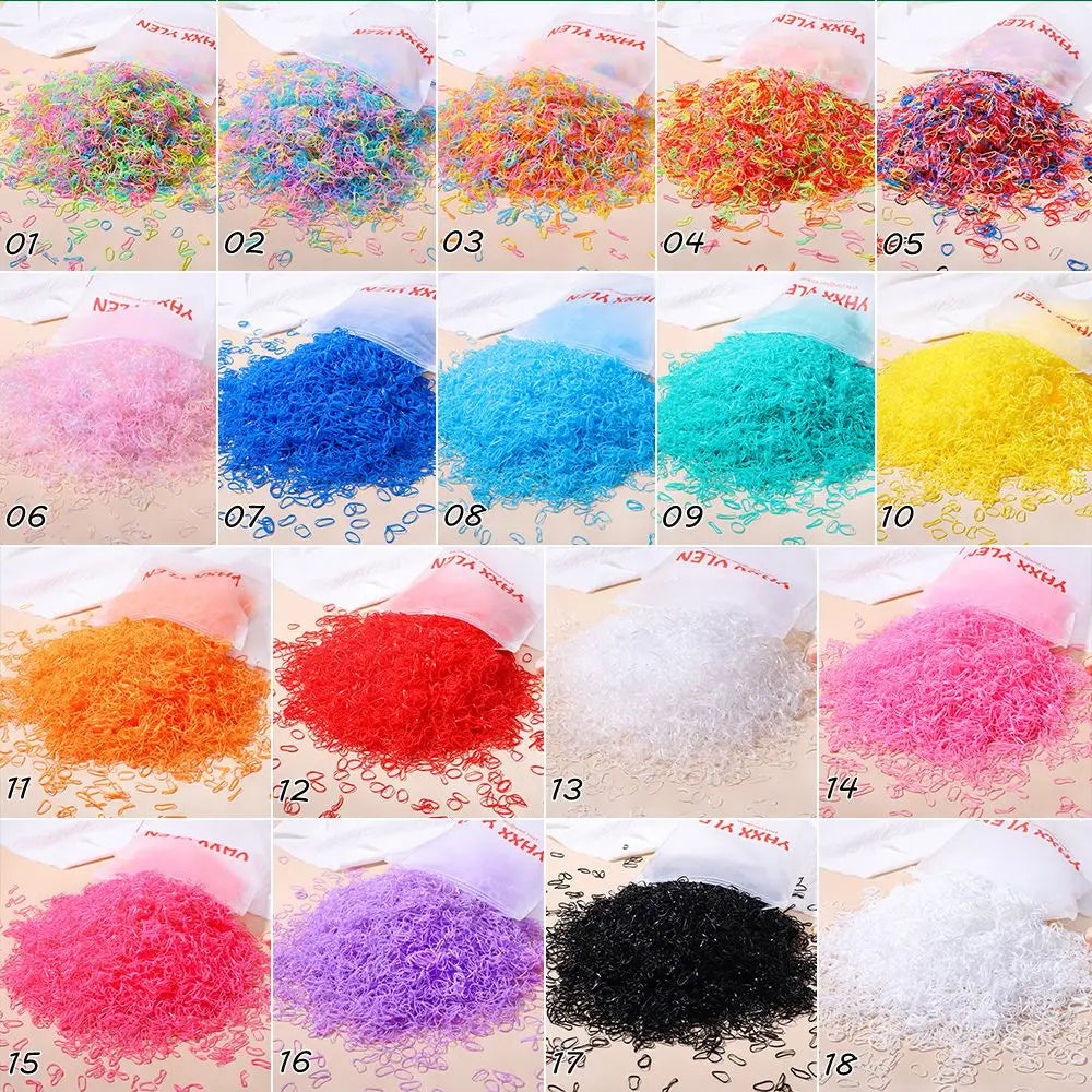 Colourful Hair Tie Set