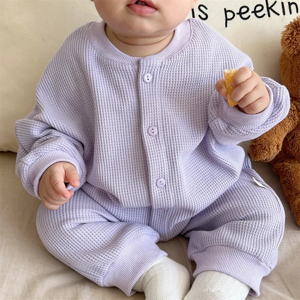 Waffle Baby Jumpsuit