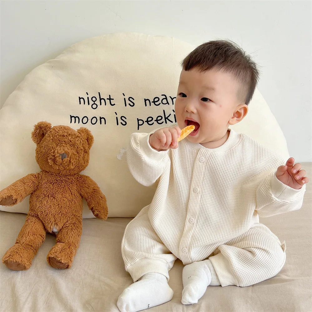 Waffle Baby Jumpsuit