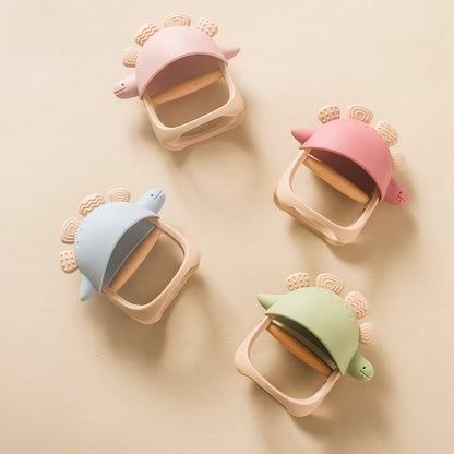 Dinosaur Silicone Teether Bracelet