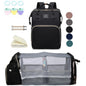 Mommy Bag with Folding Baby Bed