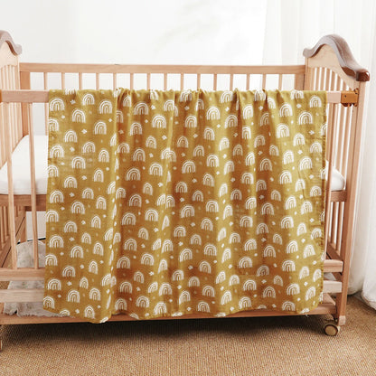 Cotton Muslin Swaddle Blanket