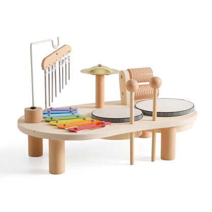 Montessori Wooden Musical Xylophone Table