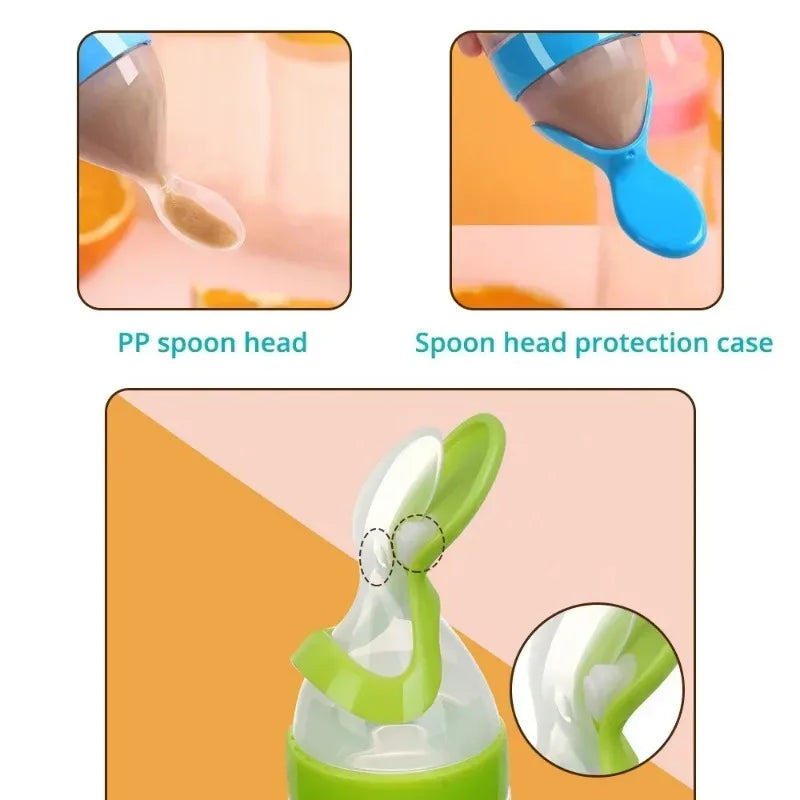 EasySqueeze™ Baby Food Feeder Spoon