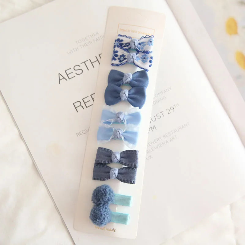 Baby Bow Scrunchie Set
