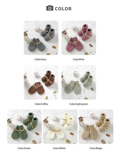 Knitted Newborn Baby Shoes