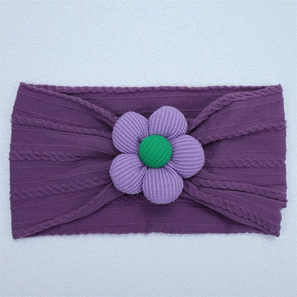 Floral Nylon Baby Headband